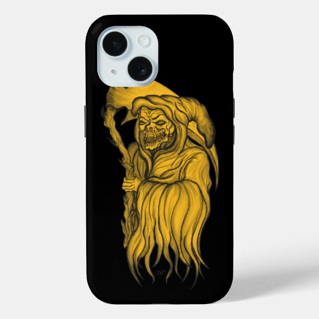 Scythe man - The Death Case-Mate iPhone Case (Back)