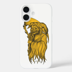 Scythe man - The Death iPhone 16 Case