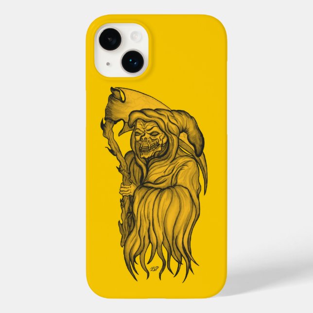 Scythe man - The Death Case-Mate iPhone Case (Back)