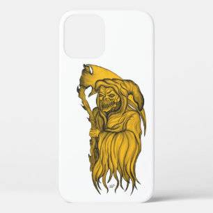 Scythe man - The Death , Grim reaper iPhone 12 Case