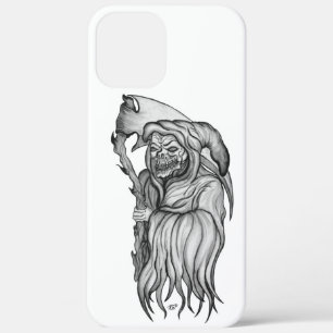 Scythe man - The Death , Grim reaper iPhone 12 Pro Max Case