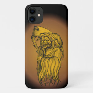 Scythe man - The Death , Grim reaper iPhone 11 Case