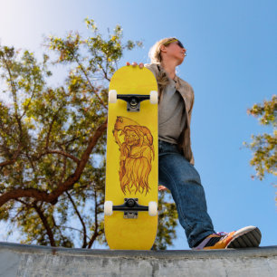 Scythe man - The Death , Grim reaper Skateboard