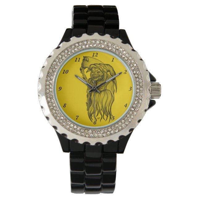 Scythe man - The Death , Grim reaper Watch (Front)