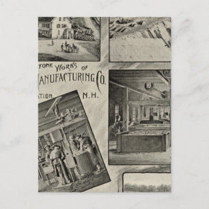 Scythestone works, Pike Manufacturing Co Postcard