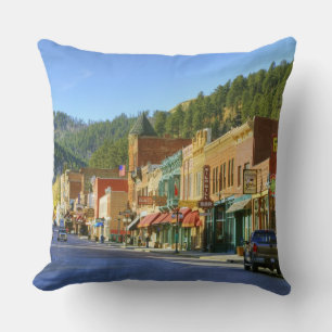SD, Deadwood, Historic Gold Mining town Cushion