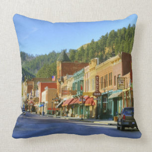 SD, Deadwood, Historic Gold Mining town Cushion