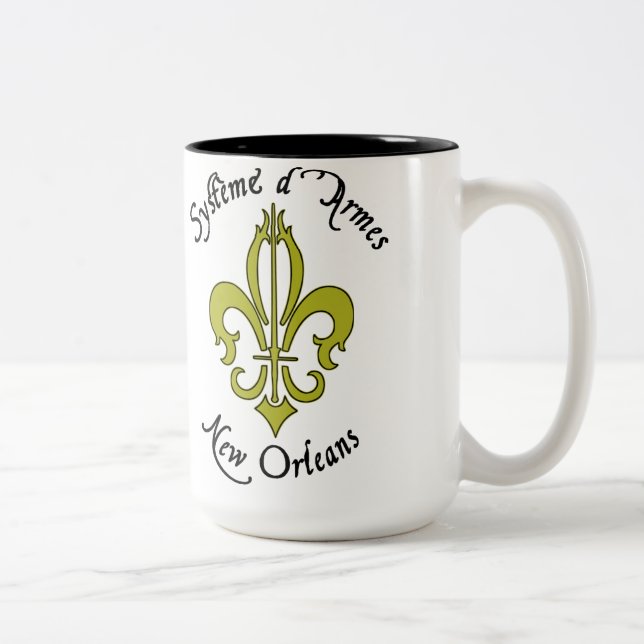 SDA NOLA Two-Tone B&G Logo Mug (Right)