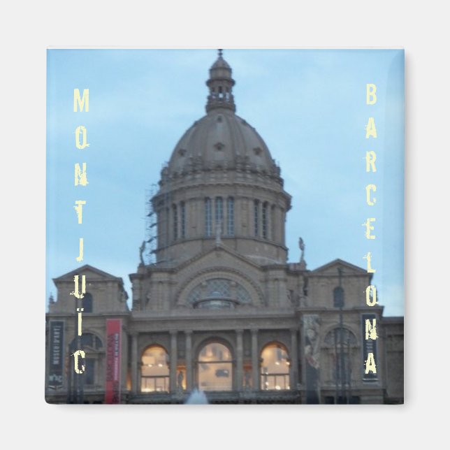 SDC10378, Montjuïc, Barcelona Magnet (Front)