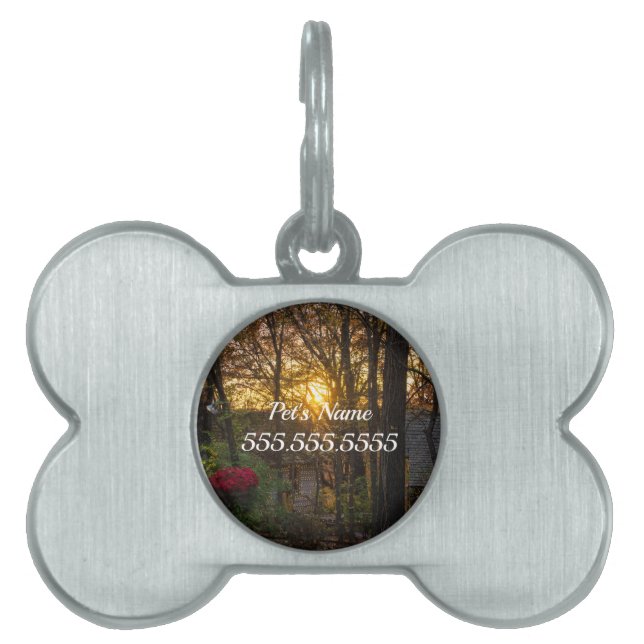 Sdc Woods Sunset Pet ID Tag (Front)