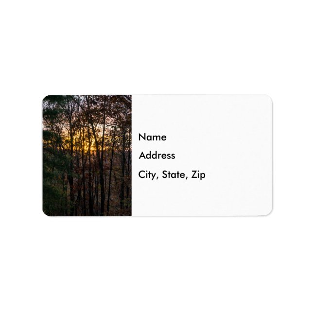 SDC Woody Sunset Label (Front)