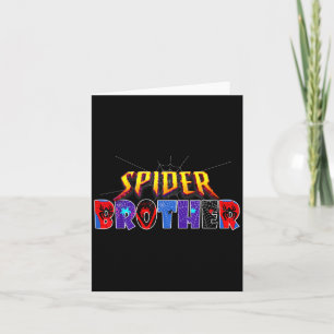 Sder Brother Shirt Birthday Family Funny Halloween Card