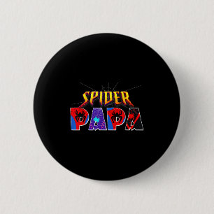 Sder Papa Shirt Birthday Fathers Day Halloween Cos 6 Cm Round Badge
