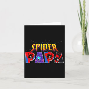 Sder Papa Shirt Birthday Fathers Day Halloween Cos Card