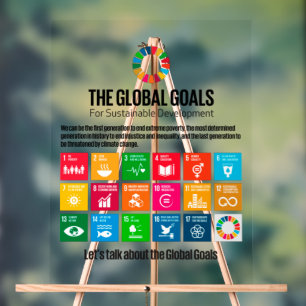 SDG Lobby Display - ESG Transparency Acrylic Sign