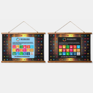 SDG Wall Art for Classrooms Corporate Office Rooms