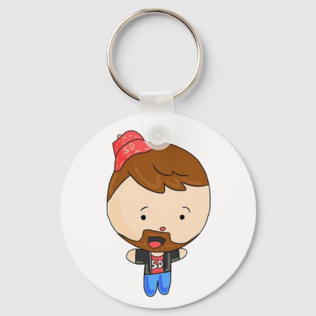 SDGuy Good Luck AF Key Chain! Key Ring (Front)