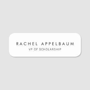 SDT Tulane Name Tag