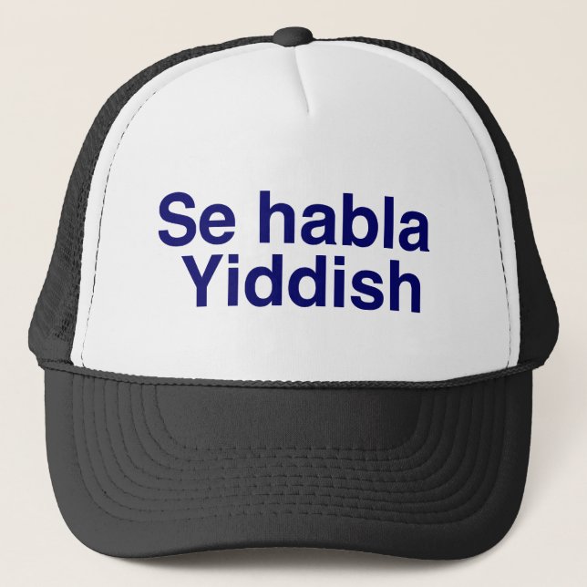 Se habla Yiddish hat (Front)