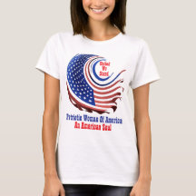 SE Patriotic Woman of America Transparent Design