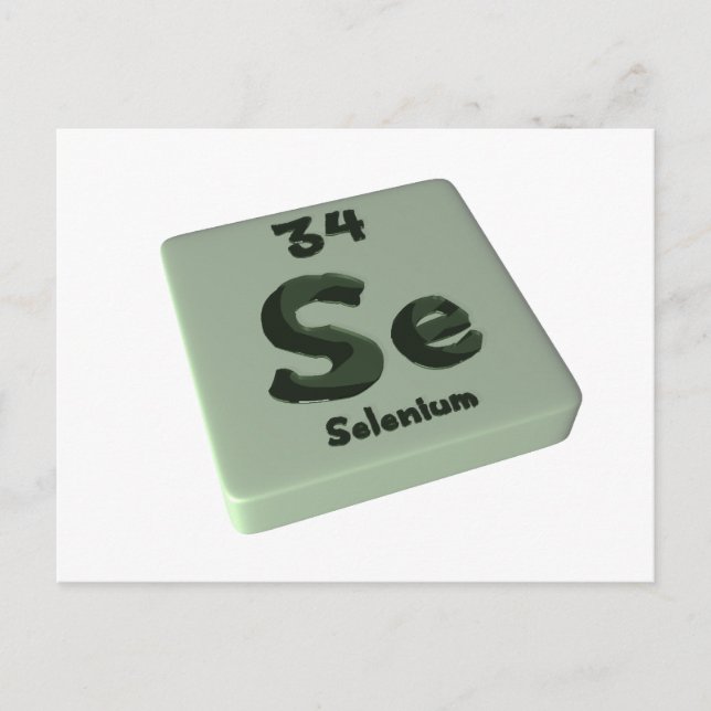Se Selenium Postcard (Front)