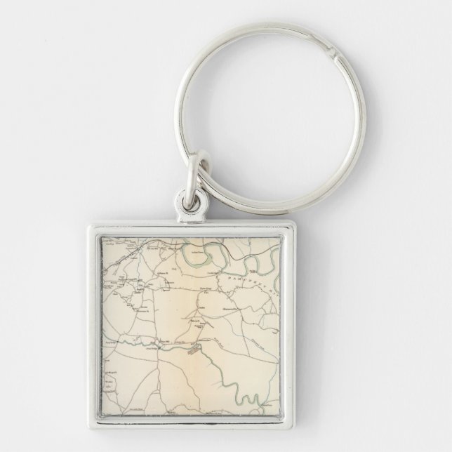 SE Virginia, Ft Monroe, approaches to Richmond Key Ring (Front)