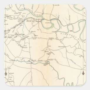 SE Virginia, Ft Monroe, approaches to Richmond Square Sticker