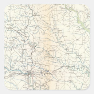 SE Virginia, Ft Monroe Square Sticker