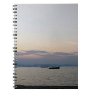Sea and boats Photo Notebook