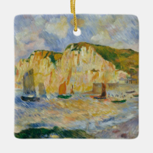 Sea and Cliffs Ceramic Ornament