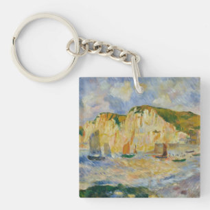 Sea and Cliffs Key Ring