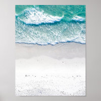 SEA AND SHORE PHOTOGRAPHIC POSTER