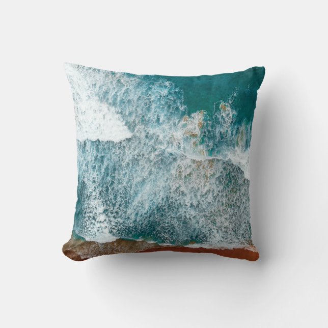 Sea And Sky View Cushion (Front)