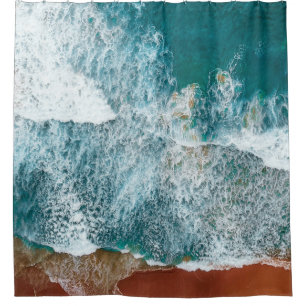 Sea And Sky View Shower Curtain