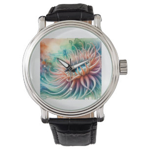 Sea Anemone 111024AREF151 - Watercolor Watch