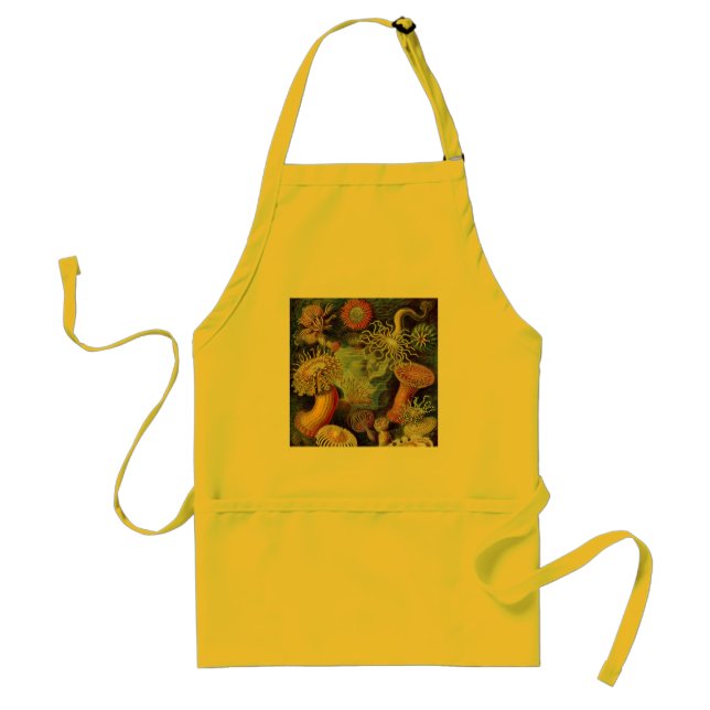 Sea Anemone Scientific Nature Ocean Standard Apron (Front)