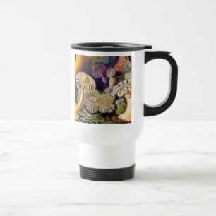 Sea Anemone Scientific Nature Ocean Travel Mug