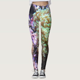 Sea Anemones Leggings