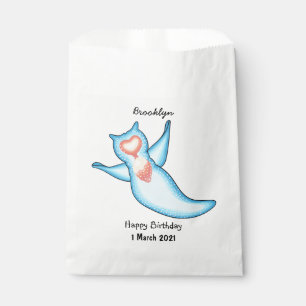 Sea angel cartoon illustration favour bag