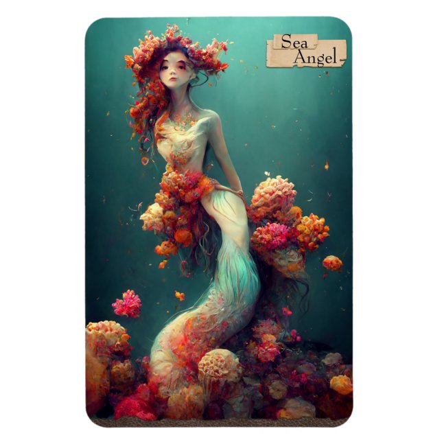 Sea Angel  Magnet (Vertical)