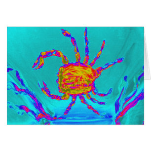 Sea Animal Art Cool Crab
