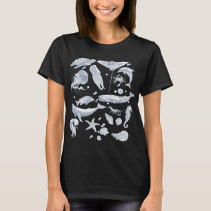 Sea Animals 90s Vintage Style Tshirt, Retro Y2k Oc T-Shirt