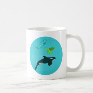 Sea Animals Coffee Mug