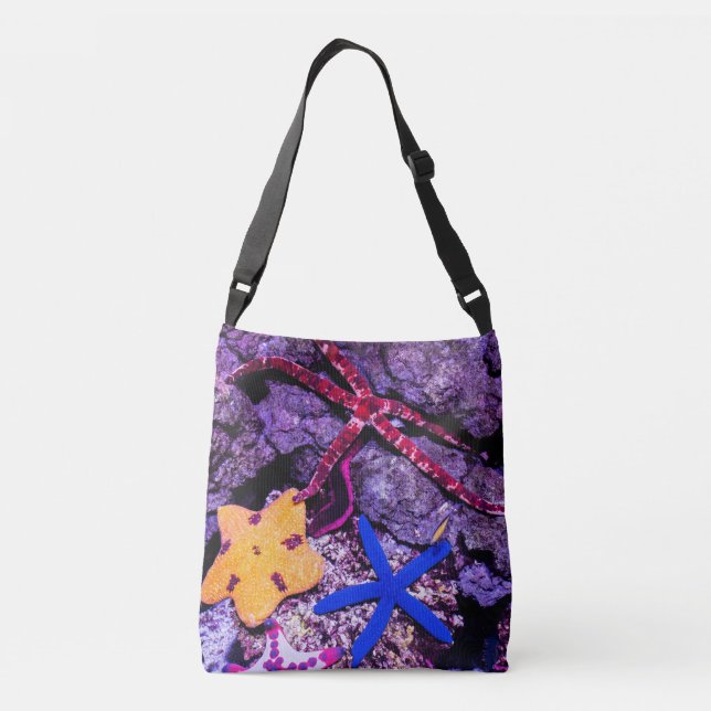 Sea Animals Crossbody Bag (Back)