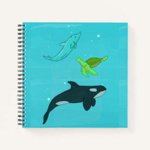 Sea Animals Notebook