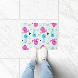 Sea Animals, Sea Life, Octopus, Jellyfish, Hearts Doormat