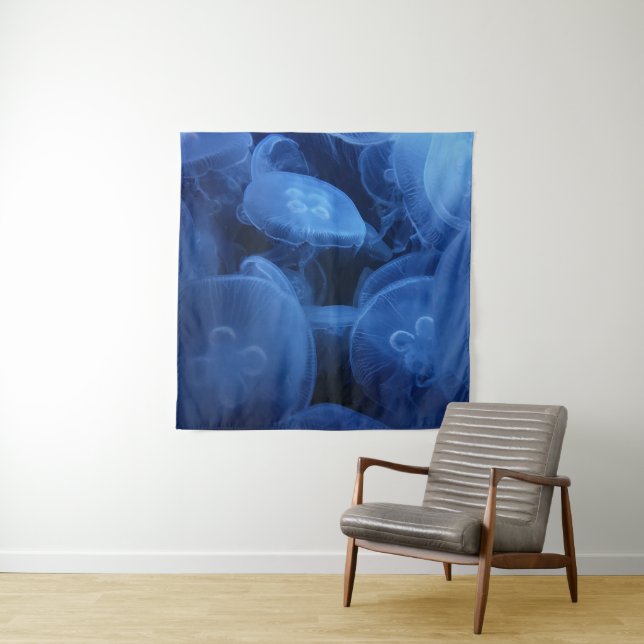 Sea Animals Tapestry (In Situ)