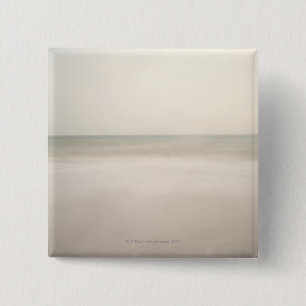 Sea at Brighton Beach 2 15 Cm Square Badge
