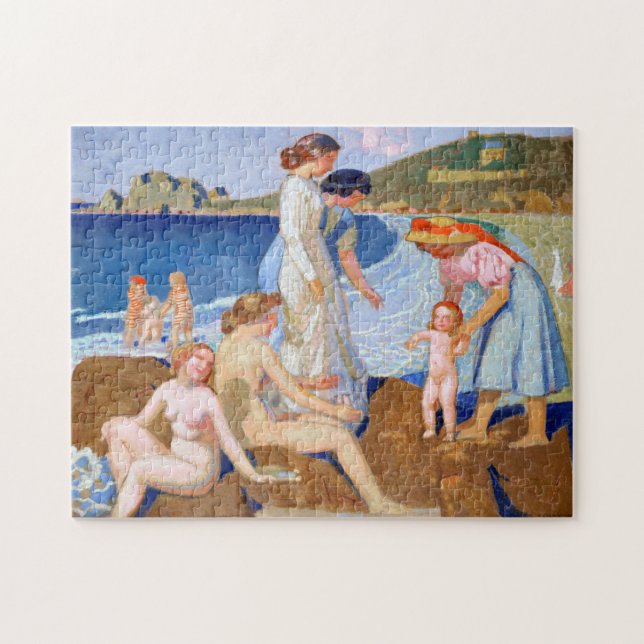 Sea Bathing, Maurice Denis Jigsaw Puzzle (Horizontal)
