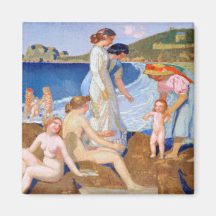 Sea Bathing, Maurice Denis Magnet
